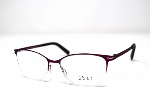 Uber Daewoo Eyeglasses, Burgundy