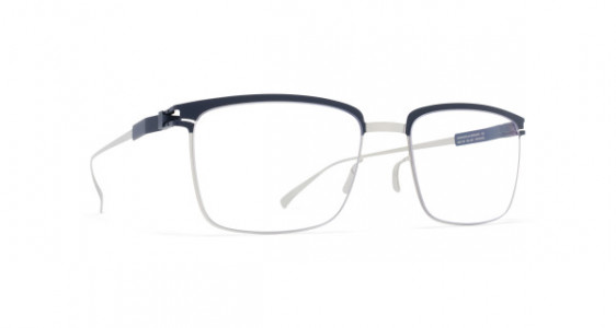 Mykita WOODROW Eyeglasses, SILVER/NAVY