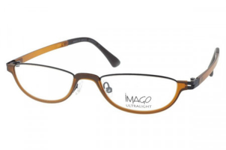 Imago Astra Eyeglasses, 25 Light Brown/Black