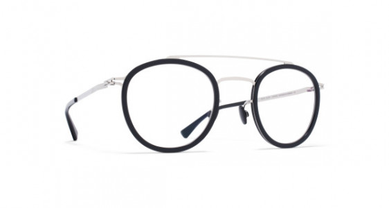 Mykita OLLI Eyeglasses, A21 SHINY SILVER/STORM GREY