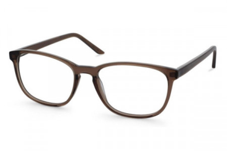 Imago Aran Eyeglasses, Brown Transperant