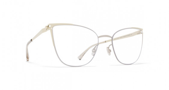 Mykita ALICIA Eyeglasses, SILVER/OFF WHITE