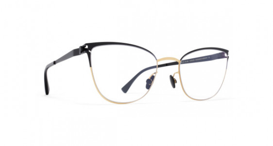 Mykita LEA Eyeglasses, GOLD/BLACK