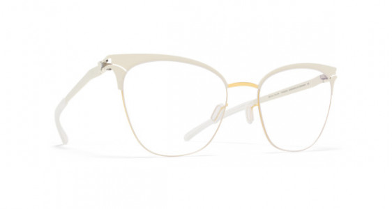 Mykita BESSY Eyeglasses, GOLD/OFF WHITE