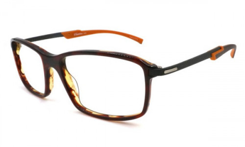 Cadillac Eyewear CC483 Eyeglasses, Amber Orange Carbon