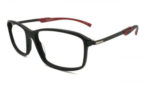 Cadillac Eyewear CC483 Eyeglasses, Black Red Carbon
