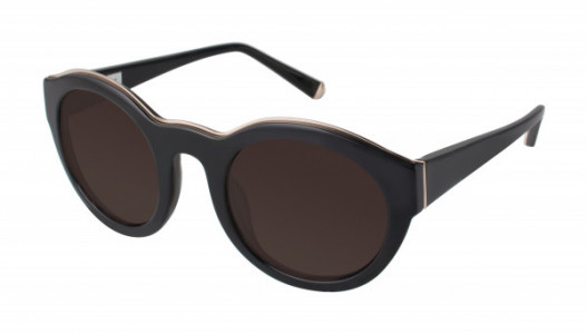 Kate Young K515 Sunglasses, Black (BLK)