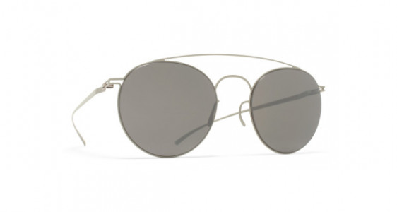 Mykita MMESSE006 Sunglasses, E11 LIGHT GREY - LENS: MIRROR BLACK