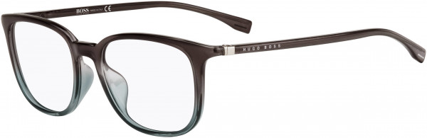 HUGO BOSS Black BOSS 0693/F Eyeglasses, 0TV9 Mrn Petroleum