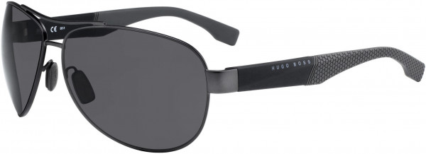 HUGO BOSS Black BOSS 0915/S Sunglasses, 01XQ Gray Black Gray