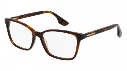 McQ MQ0062O Eyeglasses, 003 - HAVANA