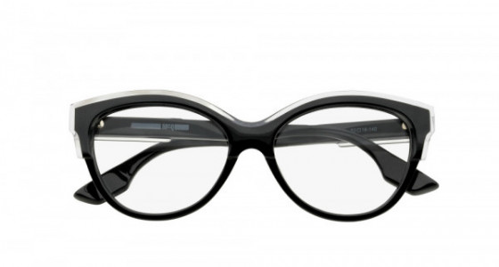 McQ MQ0026O Eyeglasses, BLACK