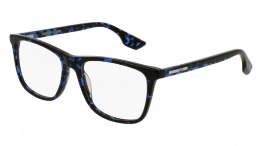 McQ MQ0041O Eyeglasses, 004 - BLUE