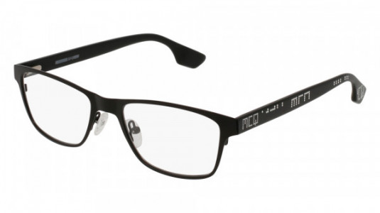 McQ MQ0050O Eyeglasses, BLACK