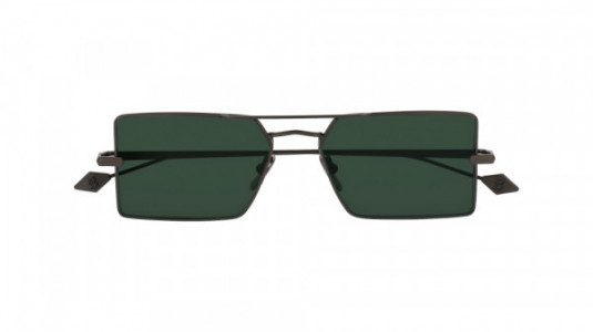 Brioni BR0023S Sunglasses, RUTENIUM with GREEN lenses