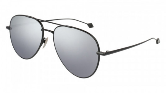 Brioni BR0025S Sunglasses, RUTENIUM with SILVER lenses