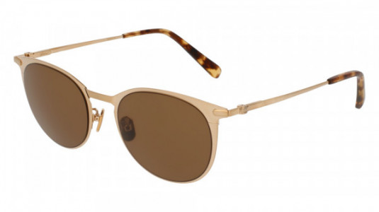 Brioni BR0012S Sunglasses, 003 - GOLD with BROWN lenses