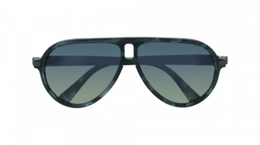 Brioni BR0014S Sunglasses, AVANA with GREEN polarized lenses