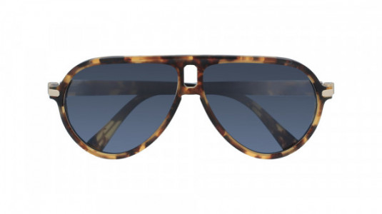 Brioni BR0014S Sunglasses, AVANA with GREY polarized lenses