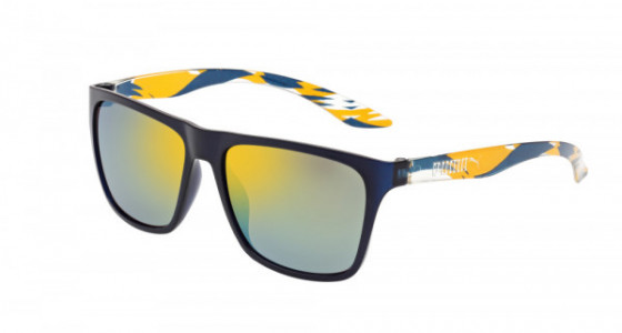 Puma PU0017S Sunglasses, BLUE with YELLOW lenses