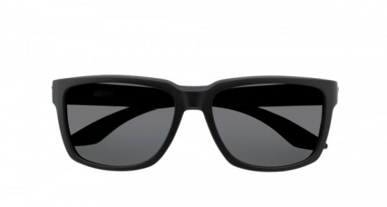 Puma PU0037S Sunglasses, BLACK with SMOKE polarized lenses