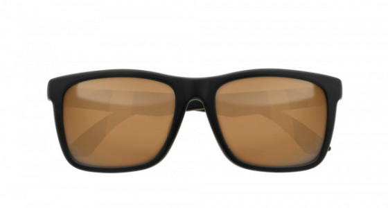 Puma PU0040SA Sunglasses, BLACK with BROWN temples and GOLD lenses