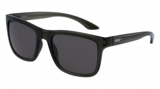 Puma PU0071S Sunglasses, 002 - GREY with SMOKE lenses