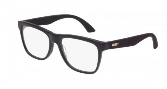 Puma PU0044O Eyeglasses, 001 - BLACK