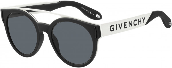 Givenchy GV 7017/N/S Sunglasses, 080S Black White
