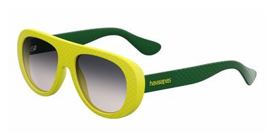 havaianas Rio/M Sunglasses, 0QSX(LS) Yellow Green
