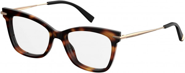 Max Mara MM 1309 Eyeglasses, 0581 Havana Black