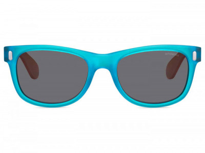 Polaroid Core P0115 Sunglasses, 089T B-BLUE ORANGE