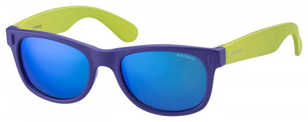 Polaroid Core P0115 Sunglasses, 0UDF BLUE LIME