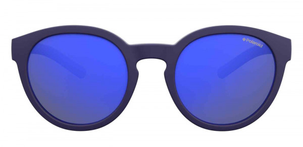 Polaroid Core PLD 8019/S Sunglasses, 0CIW RUBBER BLUE