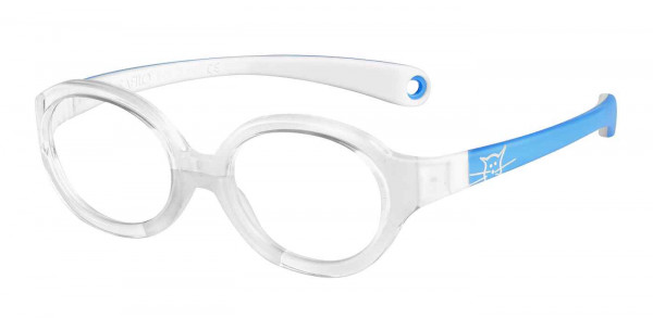 Safilo Kids SA 0001 Eyeglasses, 0I76 CRYSTBLUE/WHITE