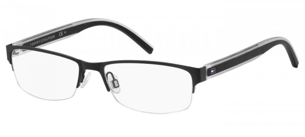 Tommy Hilfiger TH 1496 Eyeglasses, 0003 MATTE BLACK