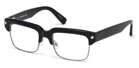 Dsquared2 DQ5231 Eyeglasses, 001 - Shiny Black
