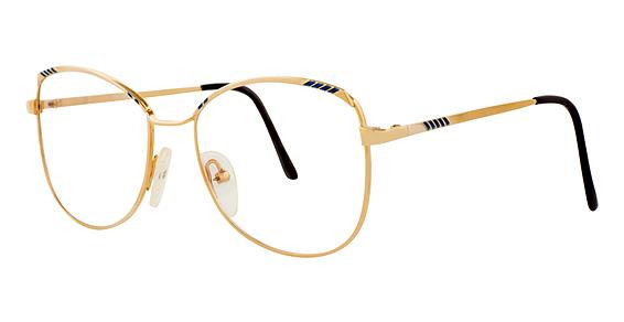 Elan 0153 Eyeglasses, Gold/Blue