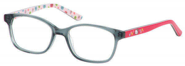 Hello Kitty HK 287 Eyeglasses, 1-DARK GREY CRYSTAL