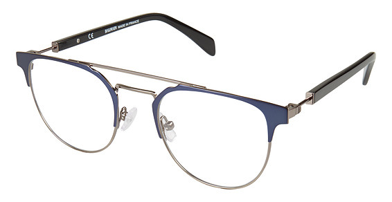 Balmain 3066 Eyeglasses, C02 Blue Navy Matt