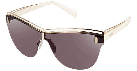Balmain 2108 Sunglasses, C03 Light Gold (Gradient Brown)