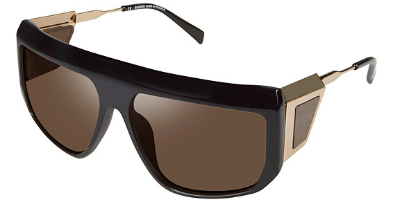 Balmain 8091 Sunglasses, C01 Black (Brown)