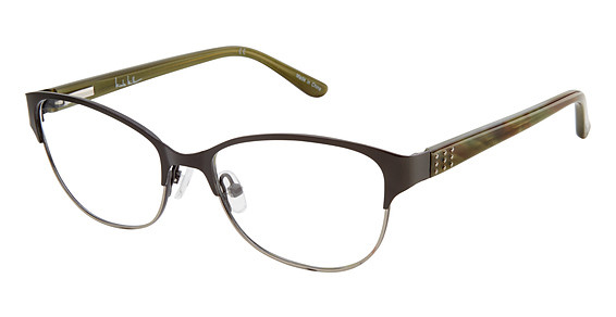 Nicole Miller Barrack Eyeglasses, C01 Black Olive