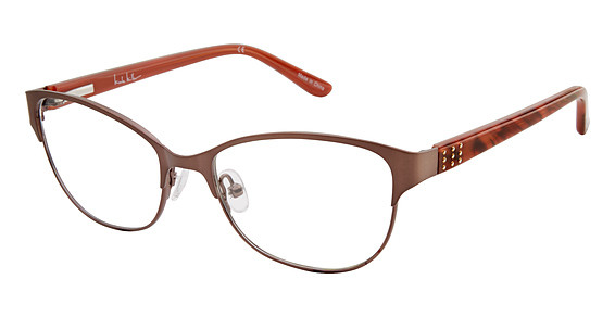 Nicole Miller Barrack Eyeglasses, C02 Brown
