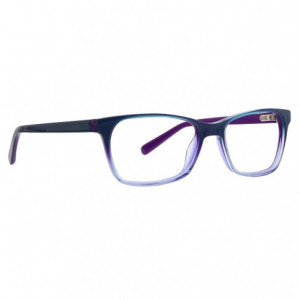 XOXO Portico Eyeglasses, Teal/Purple