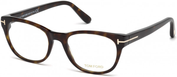 Tom Ford FT5433 Eyeglasses, 052 - Shiny Dark Havana