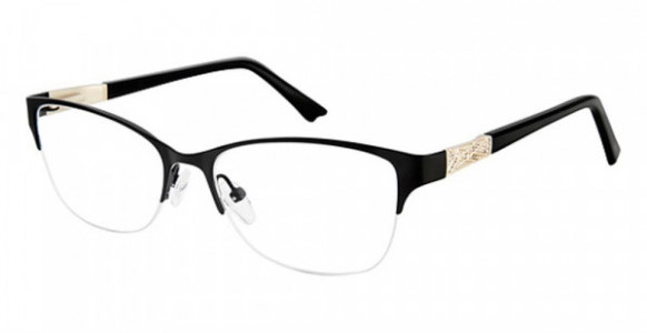 Kay Unger NY K200 Eyeglasses, Black