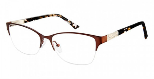Kay Unger NY K200 Eyeglasses, Brown