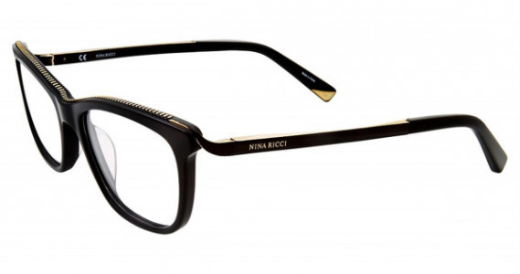 Nina Ricci VNR081 Eyeglasses, Black 700Y