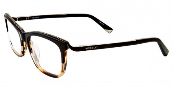 Nina Ricci VNR081 Eyeglasses, Black Havana 09D6